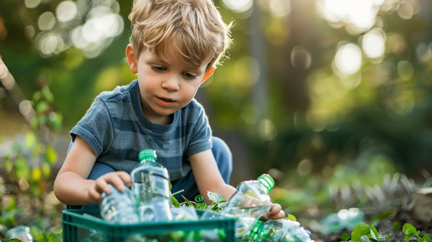 Using Chores to Introduce Concepts of Sustainability and Recycling